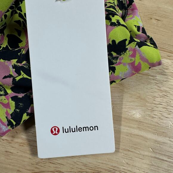 Lululemon Swift Speed High-Rise Tight 28" Inflect Floral Yellow Women's Sz 2 NWT - Picture 8 of 12